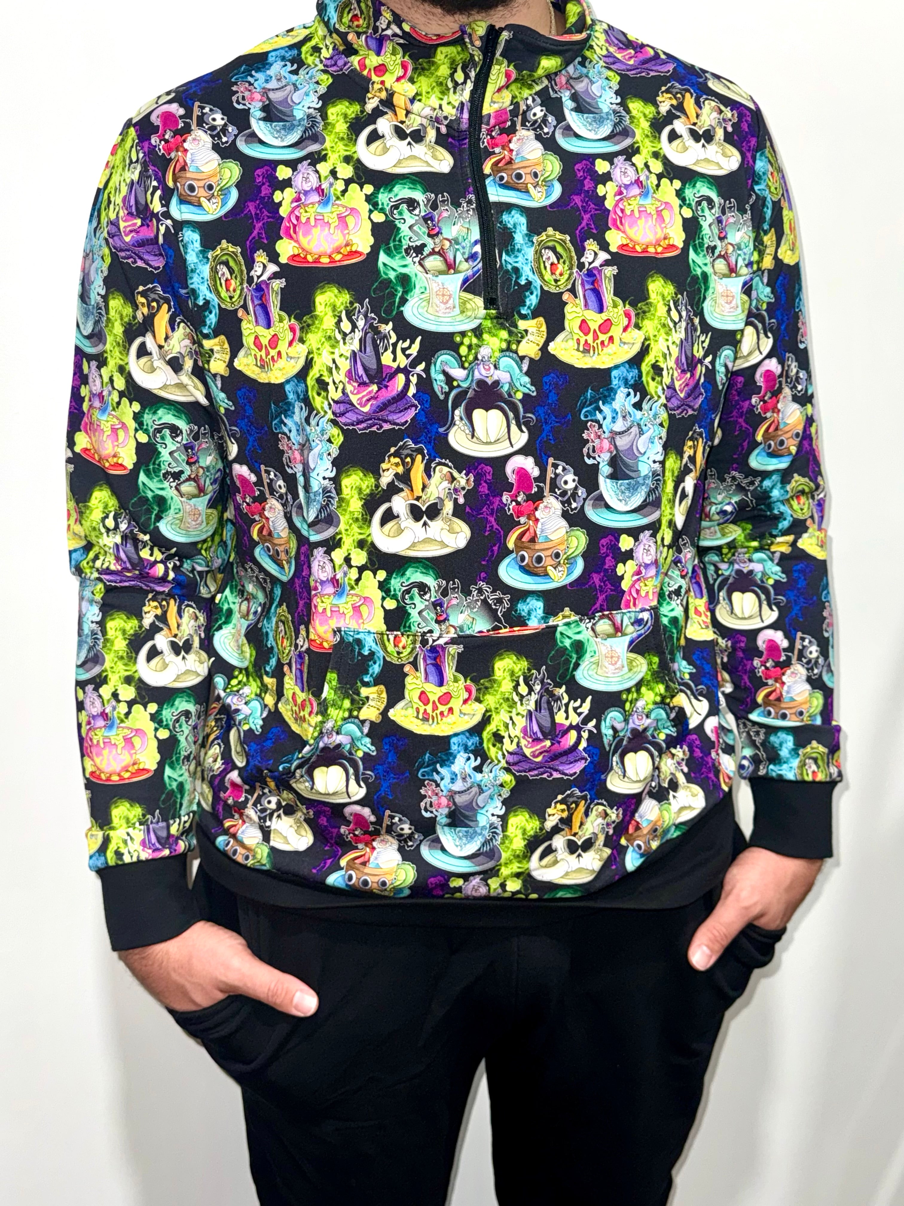 Villain Ride Adult Quater Zip