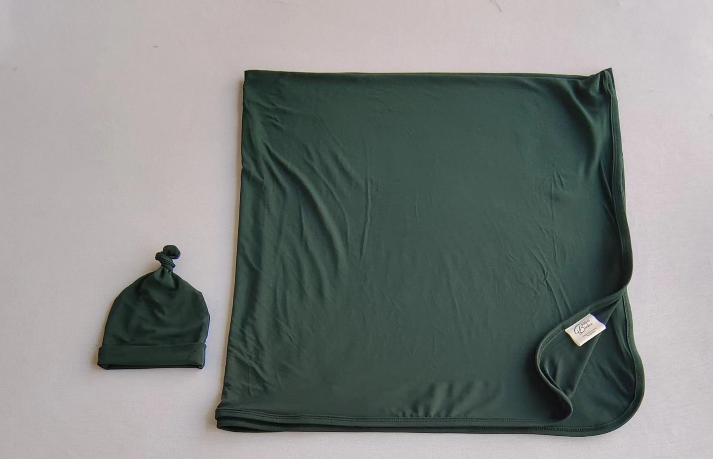 Forest Swaddle with Hat