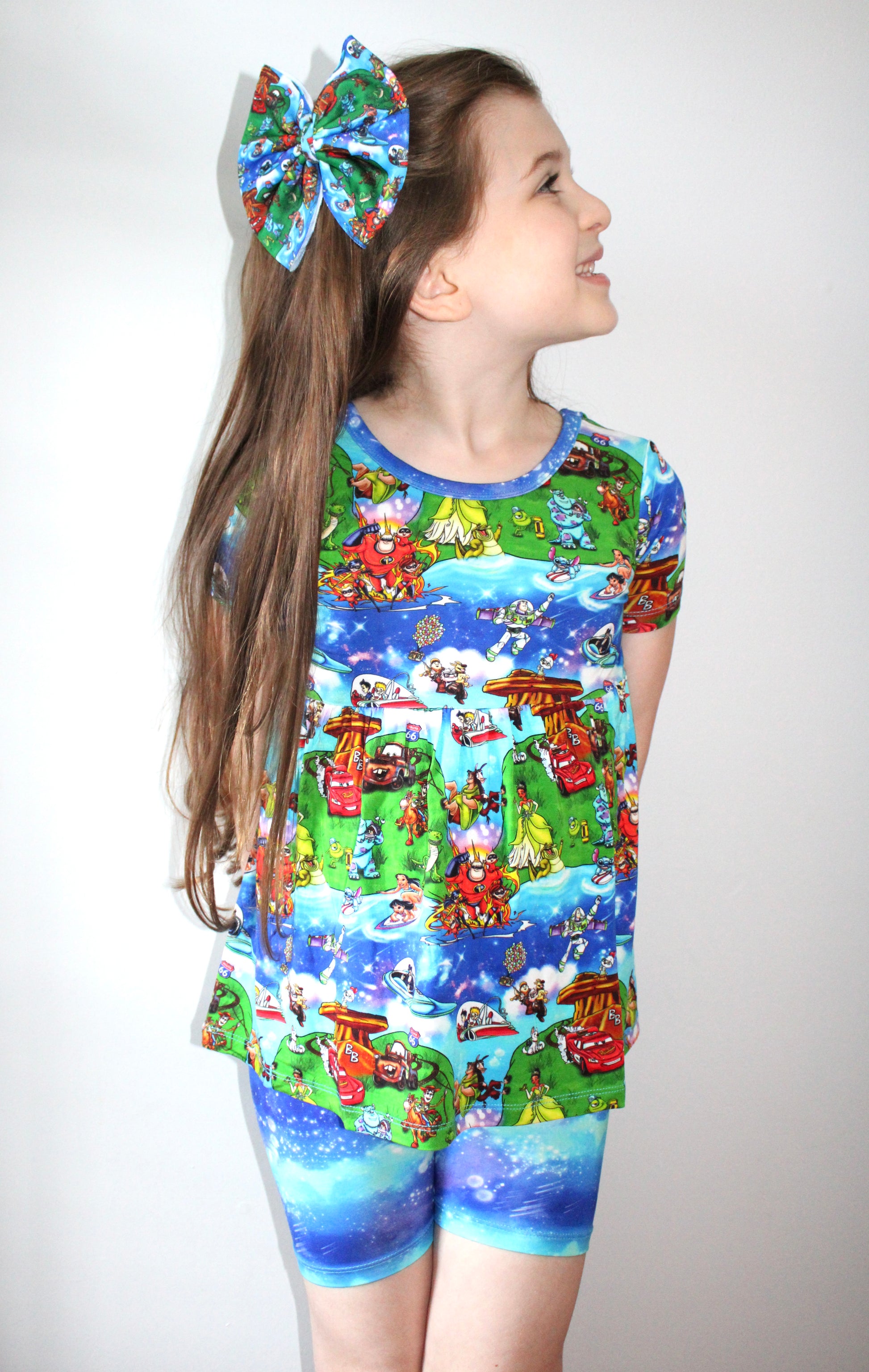 2000's Mashup Peplum Set