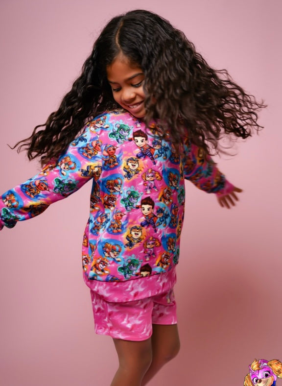 Ultimate Pups (Pink) Crewneck & FT Shorts