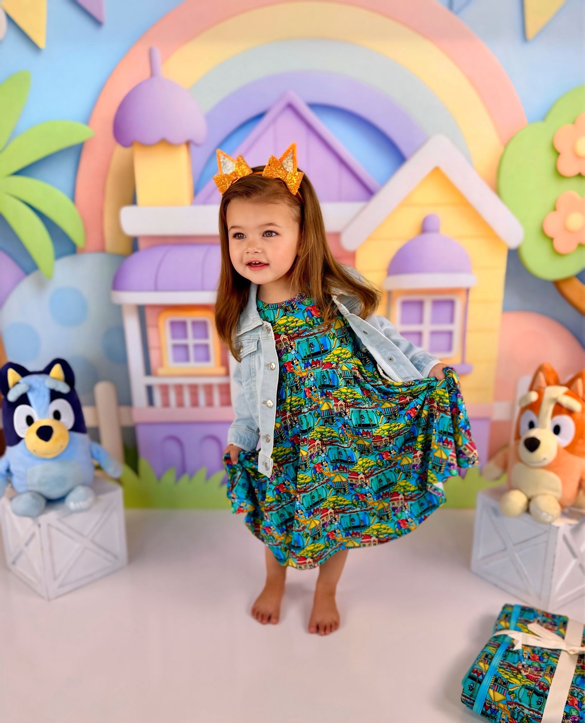 Doggy Playtime Twirl with Shorts