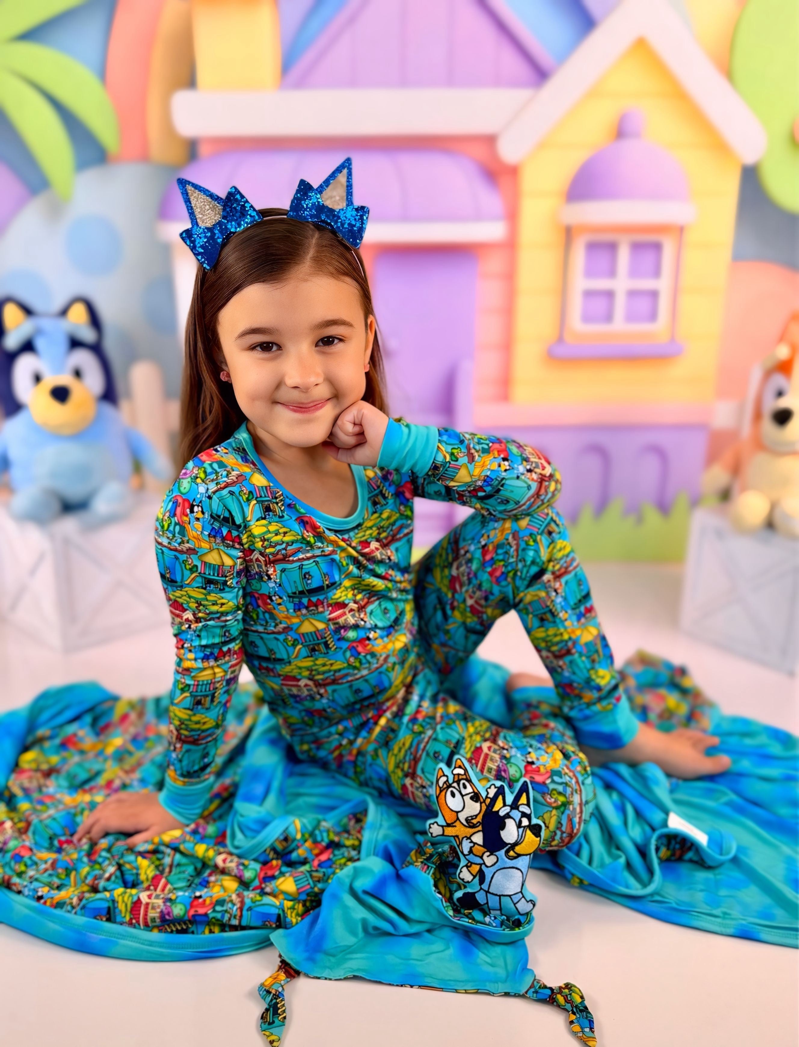 Doggy Playtime Long Sleeve Two Piece