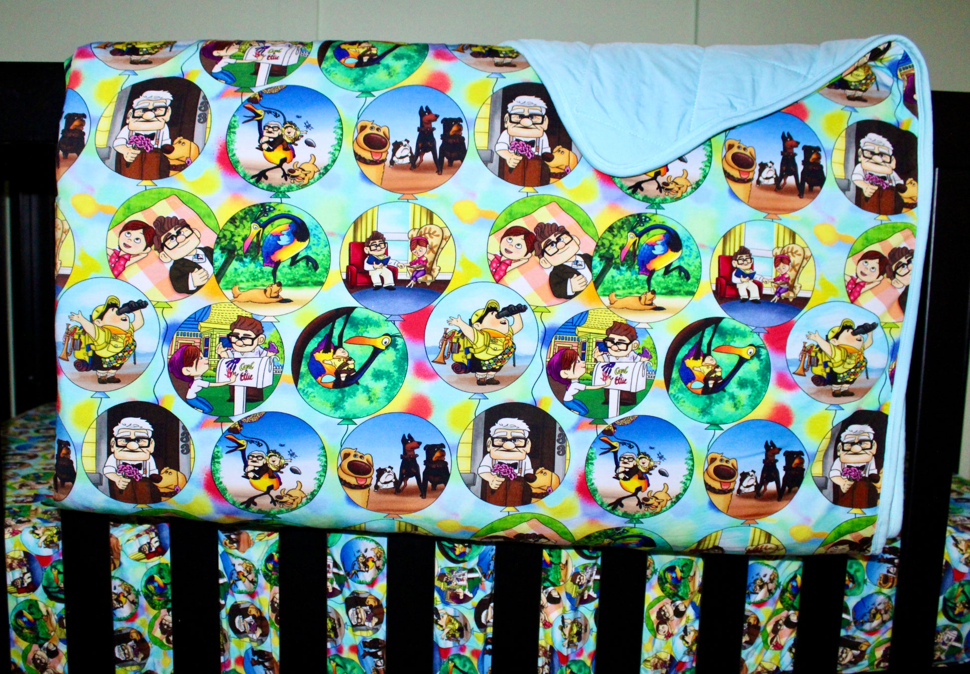 Balloon Ride 60x60 Quilted Blanket