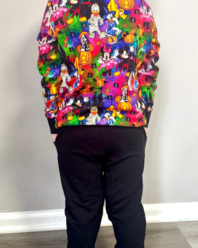 Fab Five Spooky Vibe Quarter Zip Jogger Set