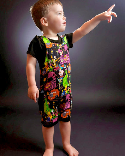 Glow Parade Overalls & Onesie