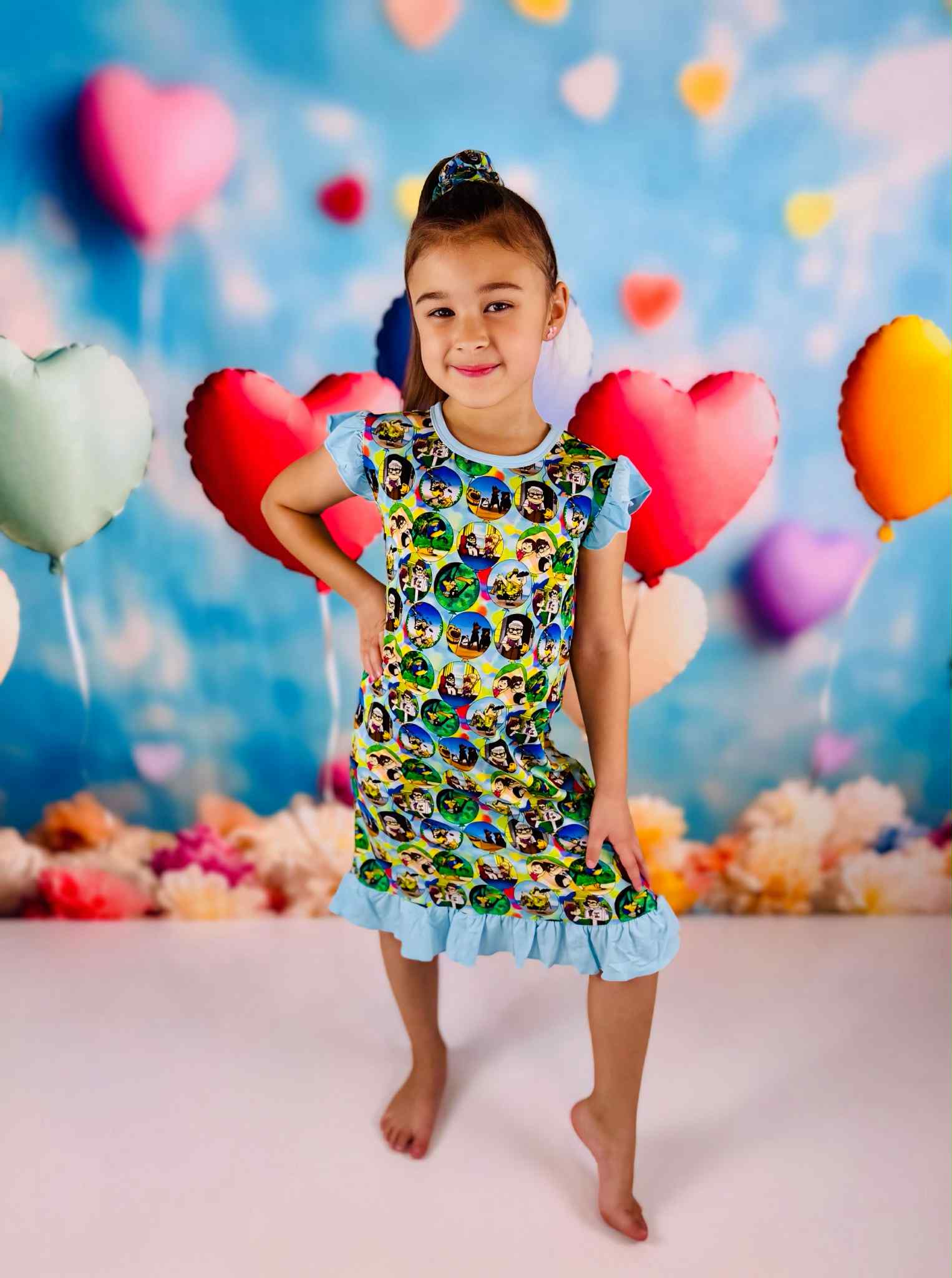 Balloon Ride Lounge Gown