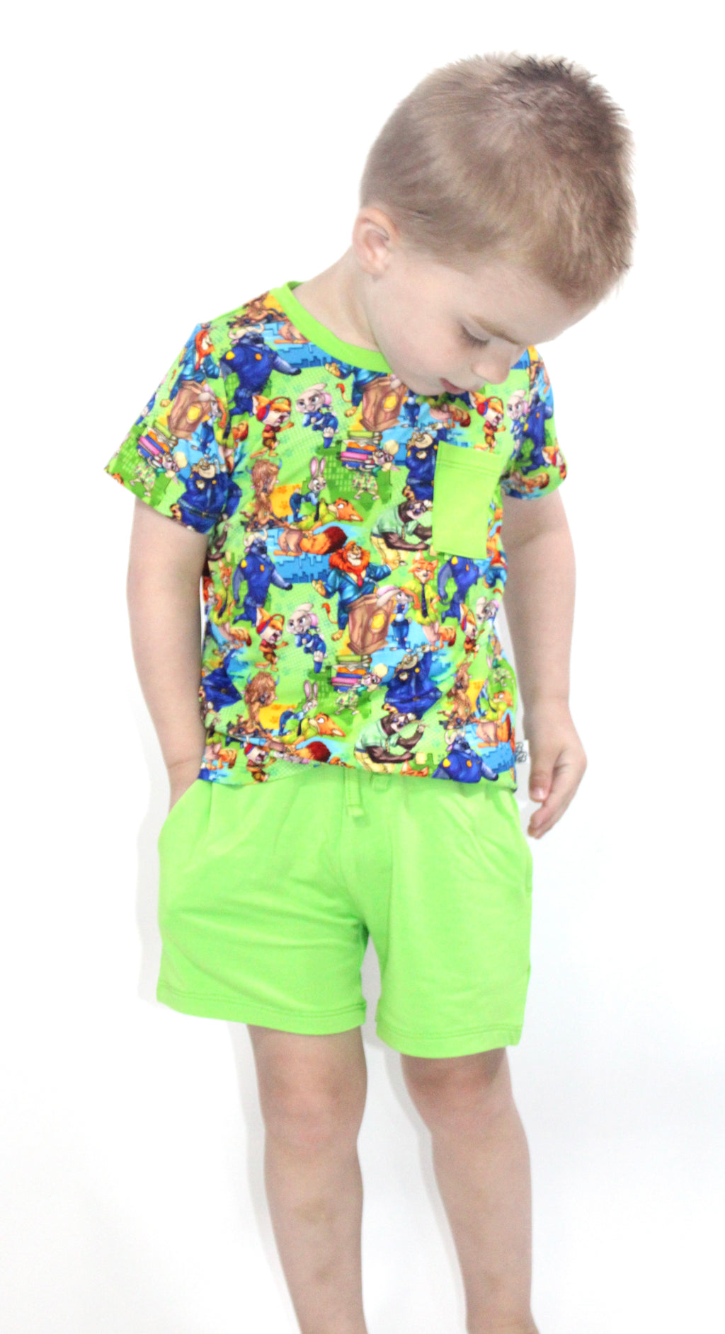 Gone Savage Pocket Tee & Shorts