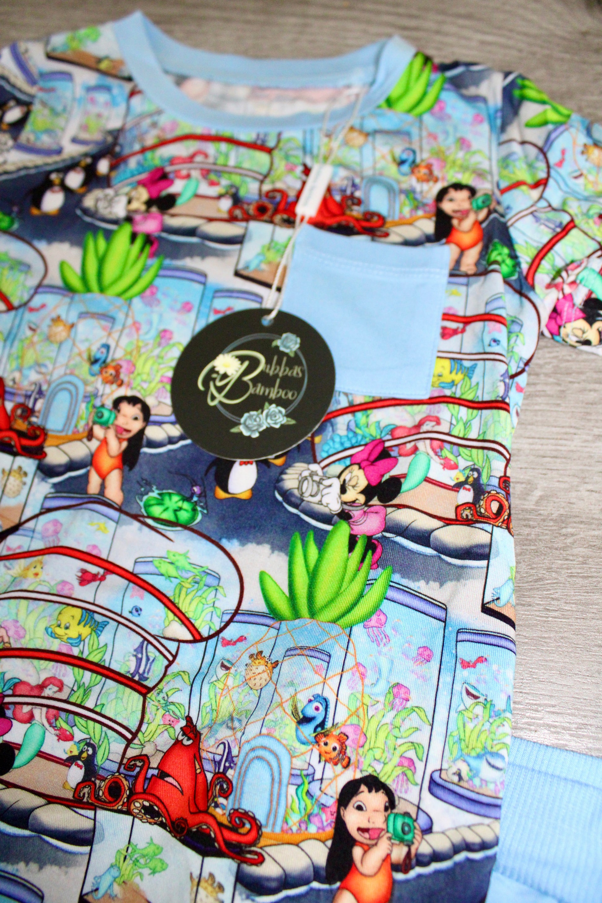 Fishtank Friends Pocket Tee & Shorts