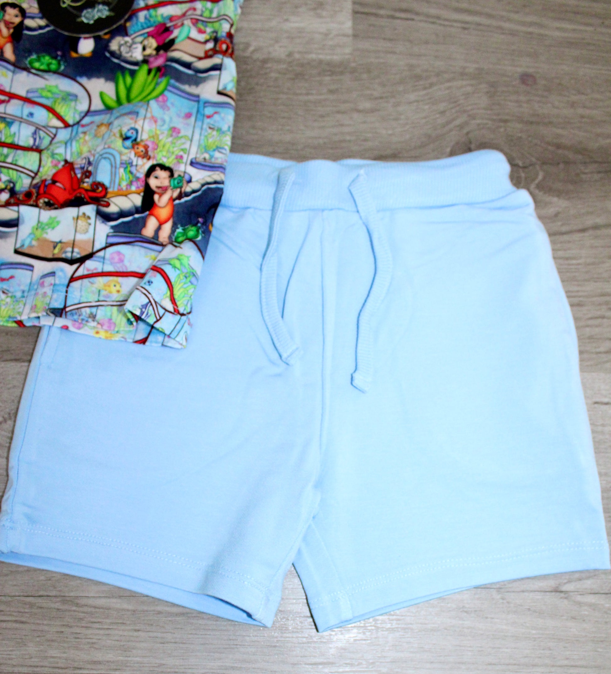 Fishtank Friends Pocket Tee & Shorts