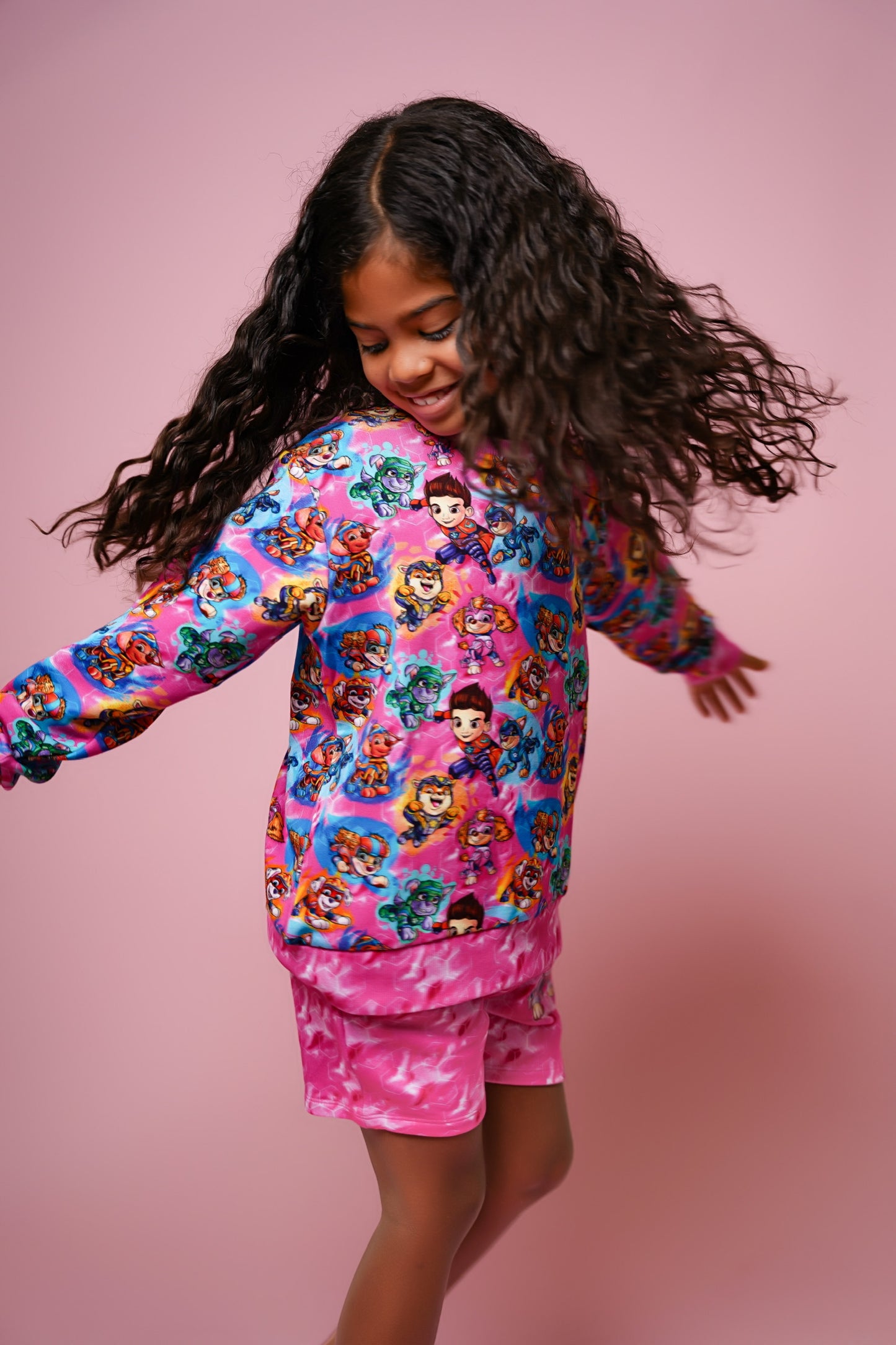 Ultimate Pups (Pink) Crewneck & FT Shorts