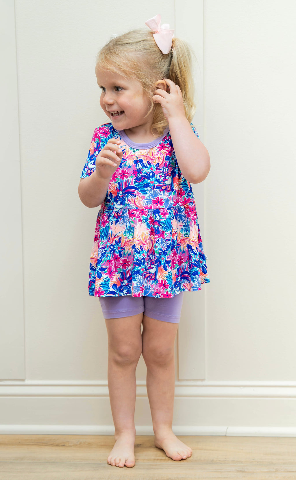 Floral Friends Peplum Set