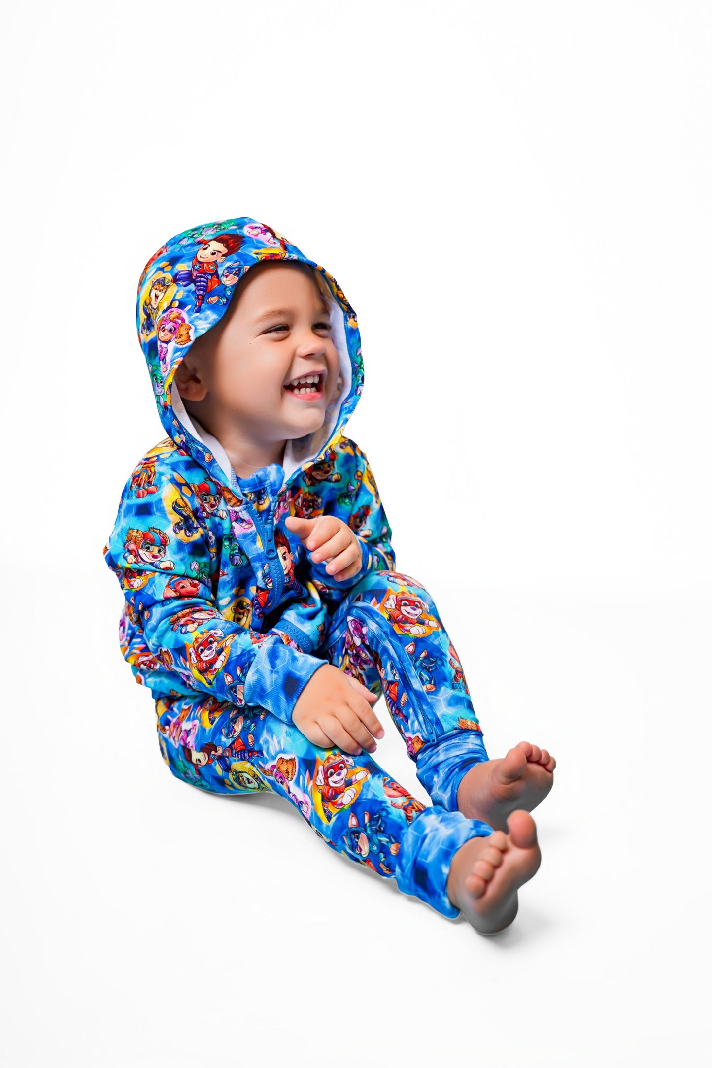 Ultimate Pups (Blue) Zip Up FT Hoodie
