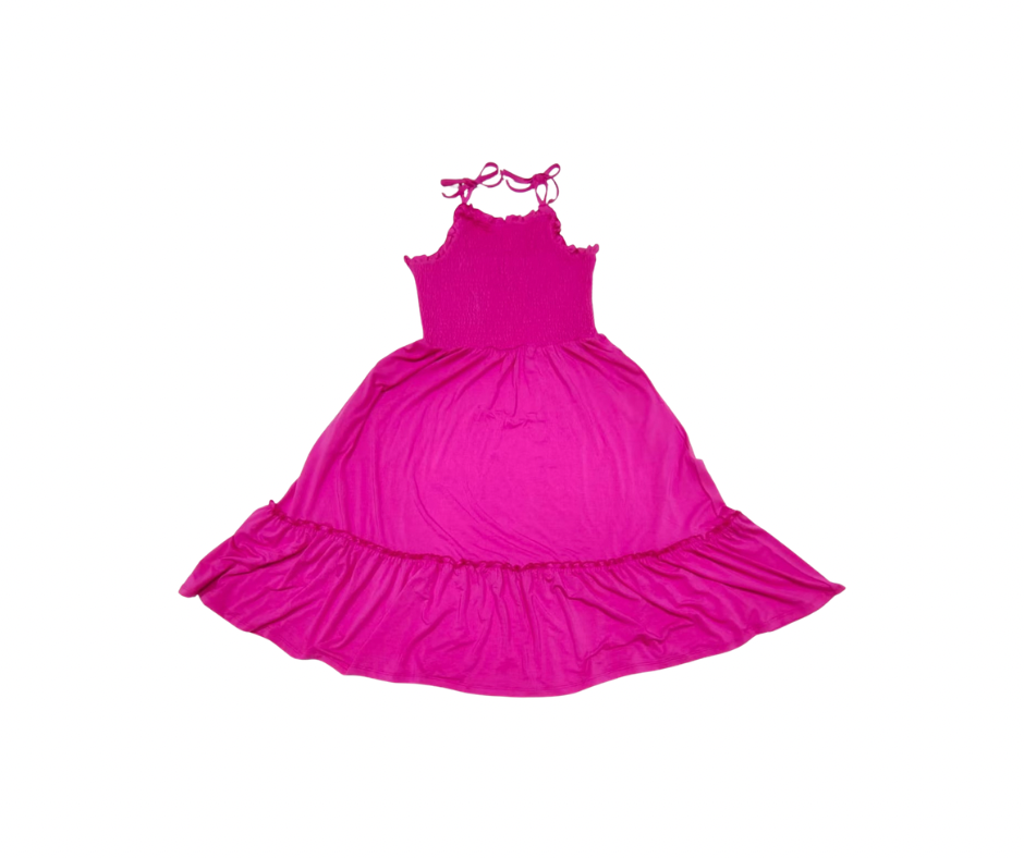 Women’s Pink Tie Dress