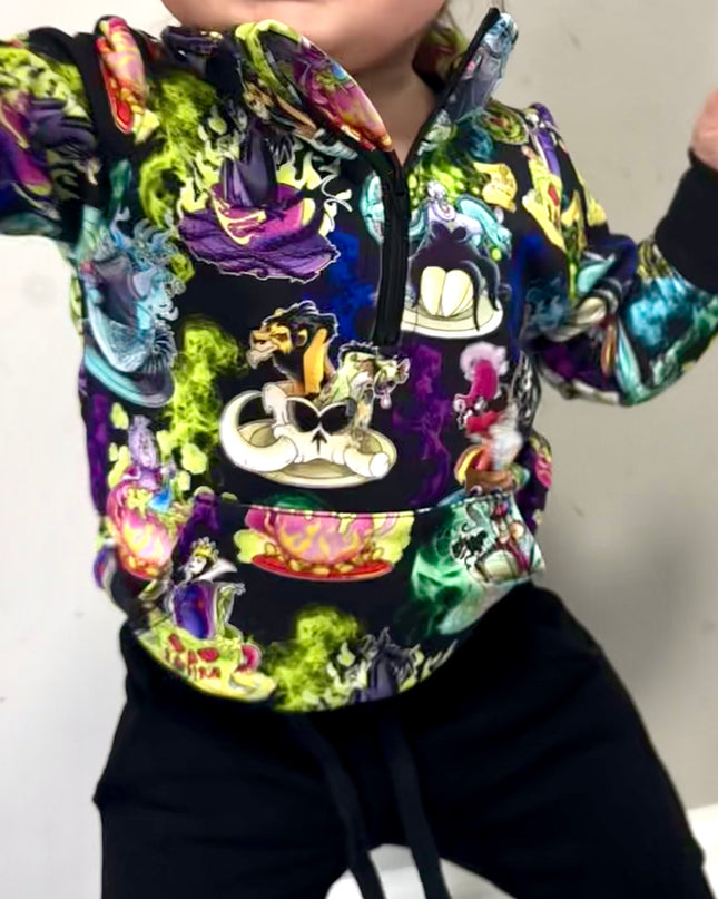 Villain Ride Quater Zip Jogger Set