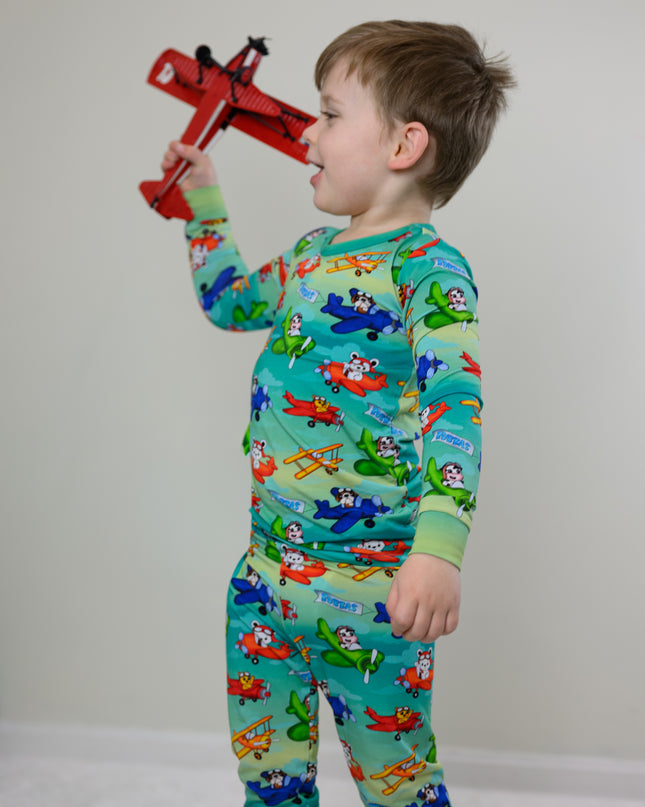 Propeller Pals Long Sleeve Two Piece