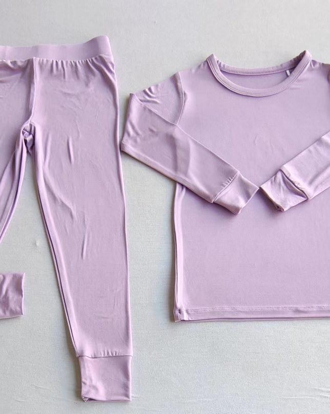 Lilac Long Sleeve Two Piece Set