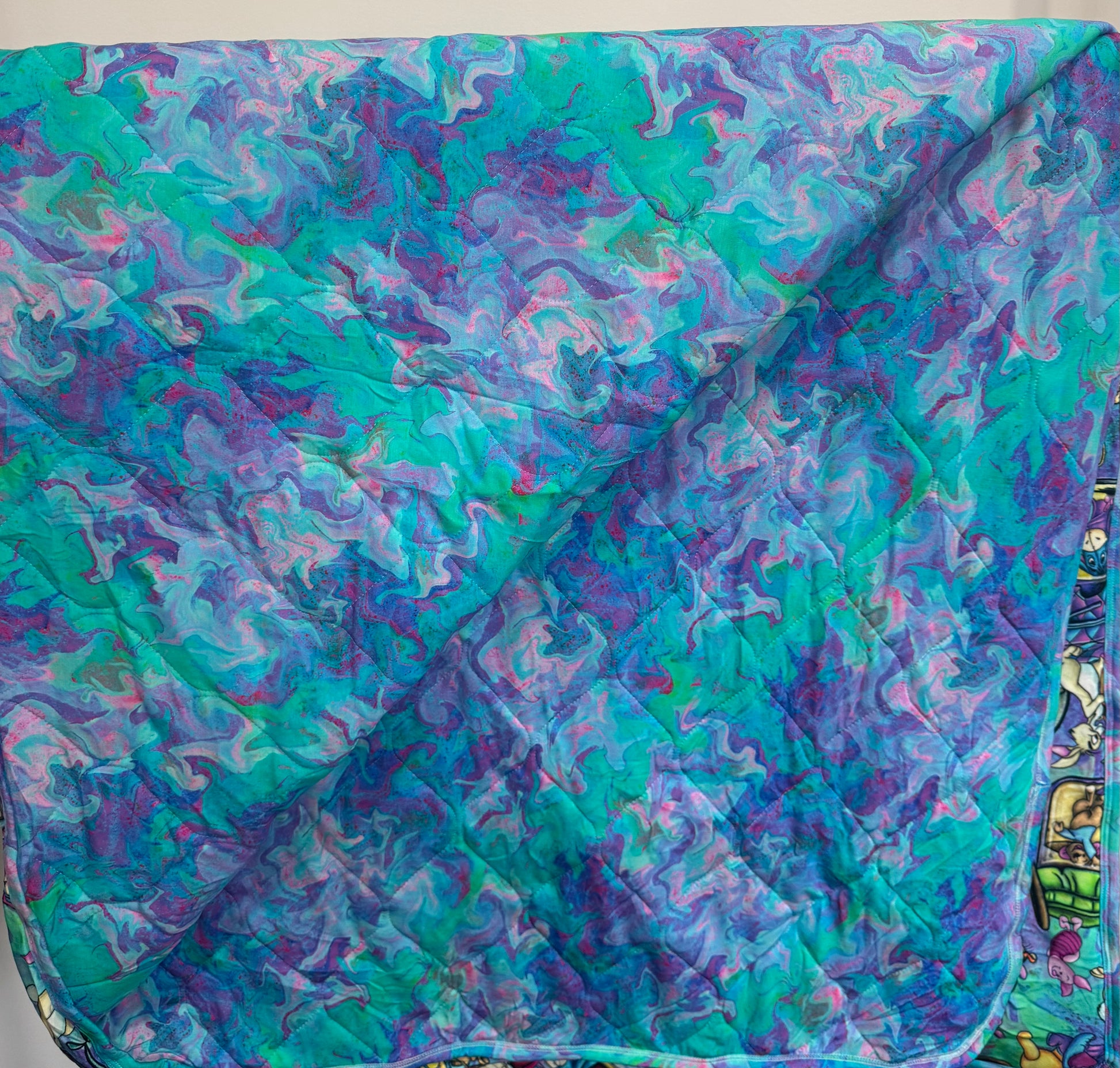 Oh Bother Quilted Blanket
