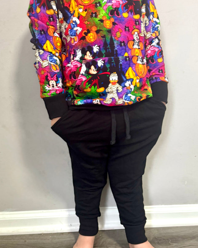 Fab Five Spooky Vibe Quarter Zip Jogger Set