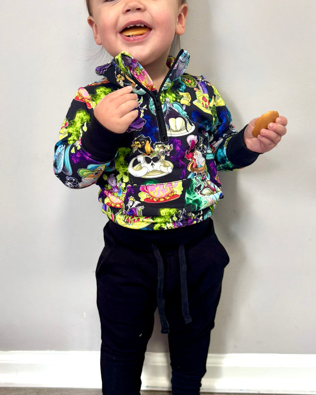 Villain Ride Quater Zip Jogger Set