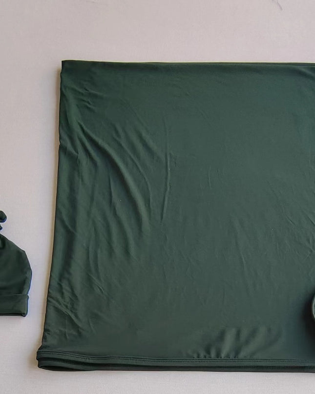 Forest Swaddle with Hat