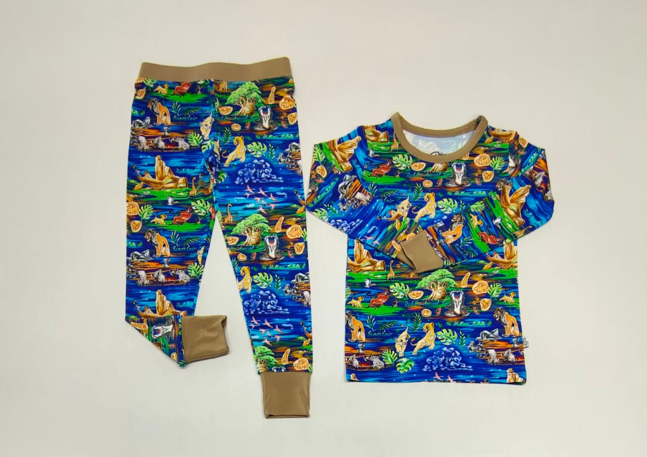What a Wonderful Phrase Two Piece Long Sleeve Long Pants