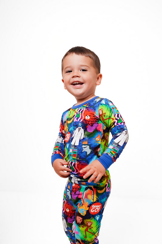 KAPOW Long Sleeve Two Piece