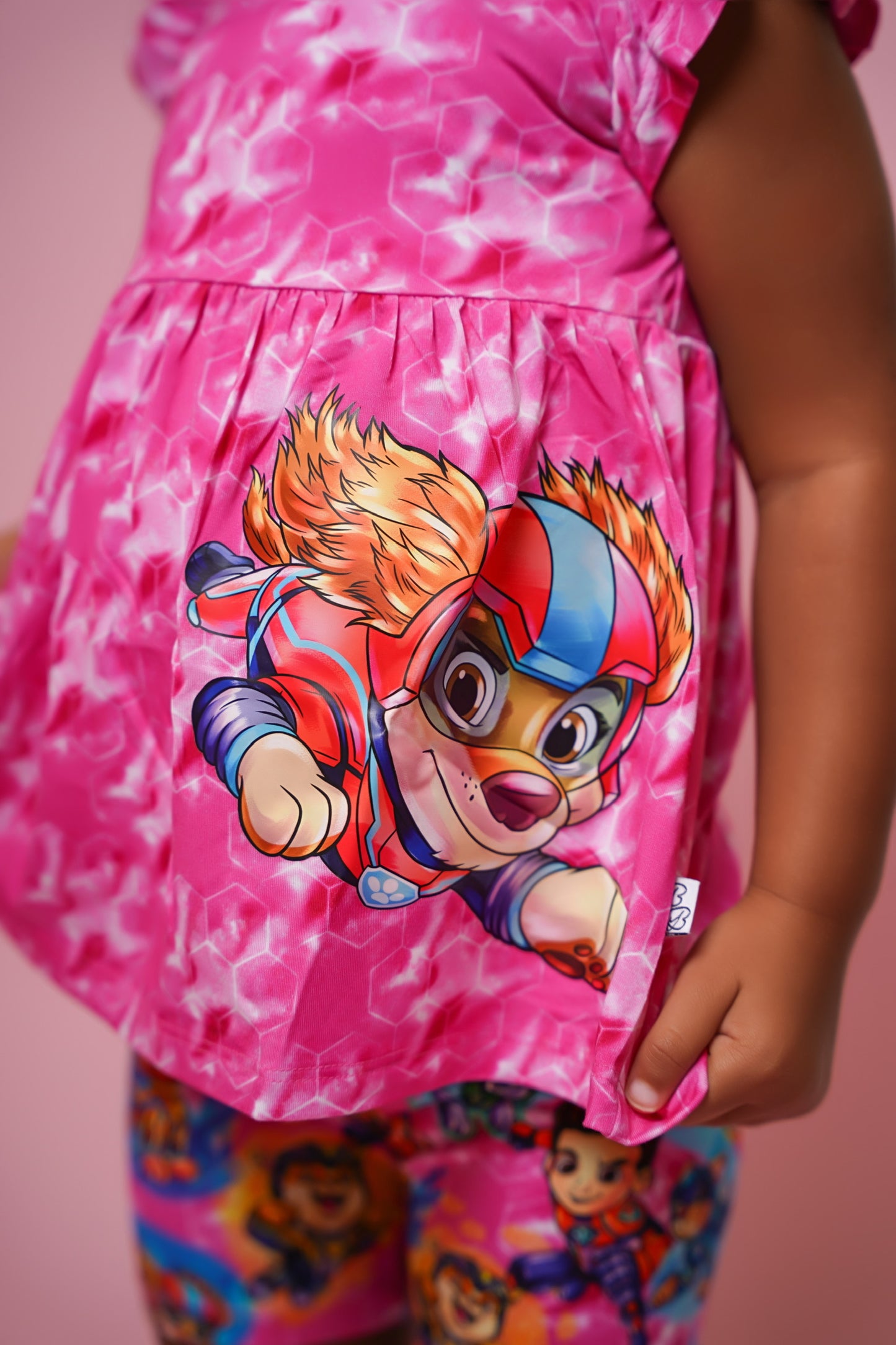 Ultimate Pups (Pink) L Peplum