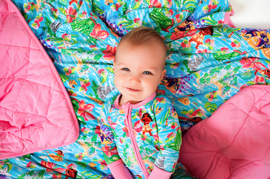 Island Princess 2.0 TOG 60x60 Quilted Blanket