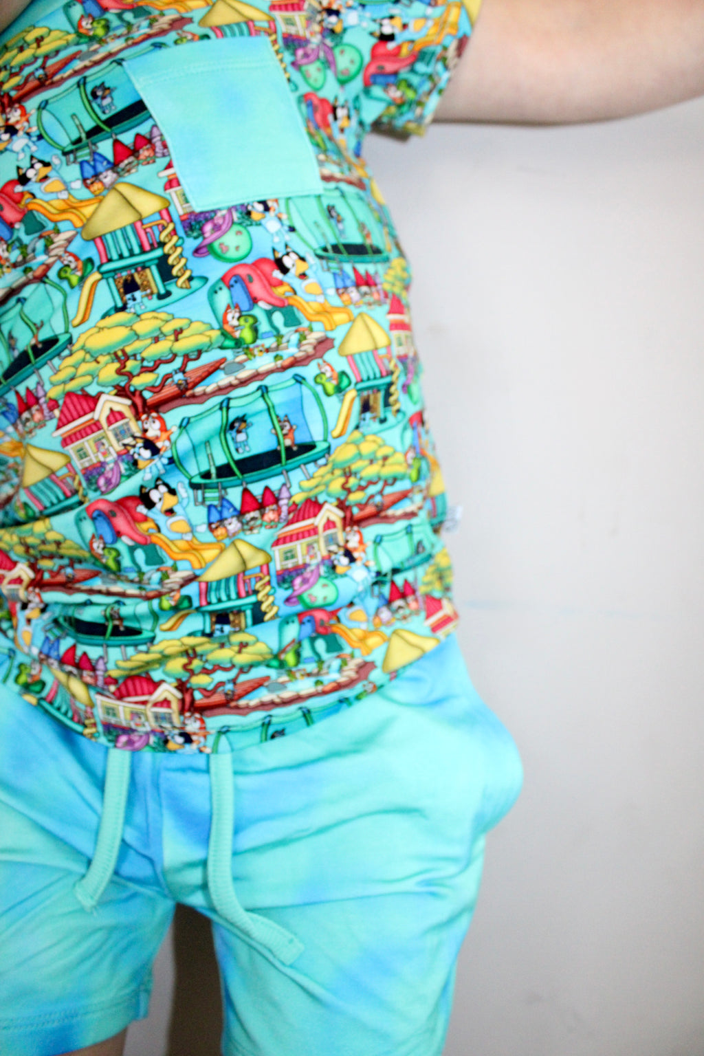 Doggy Playtime Pocket Tee & Shorts