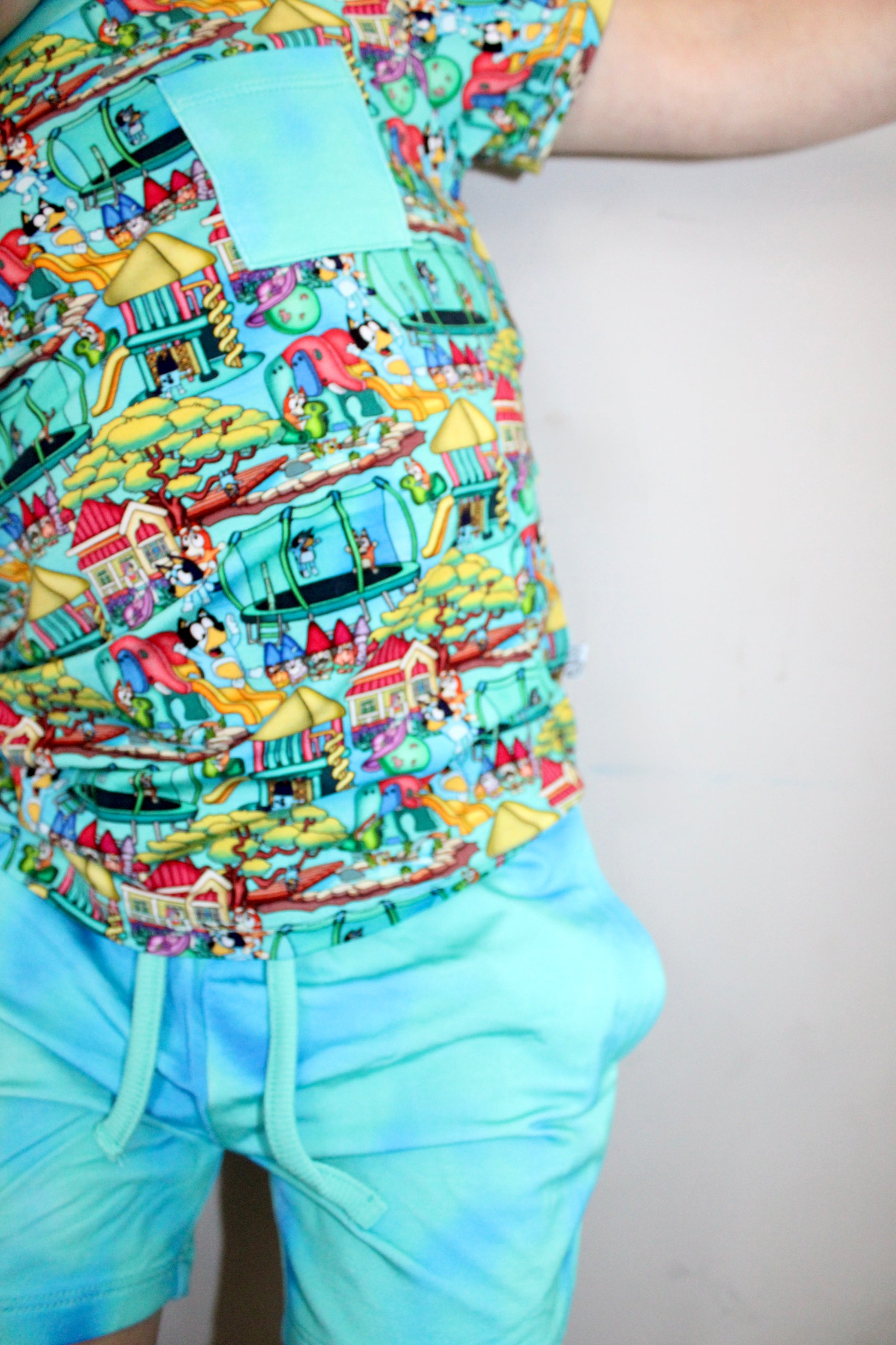 Doggy Playtime Pocket Tee & Shorts