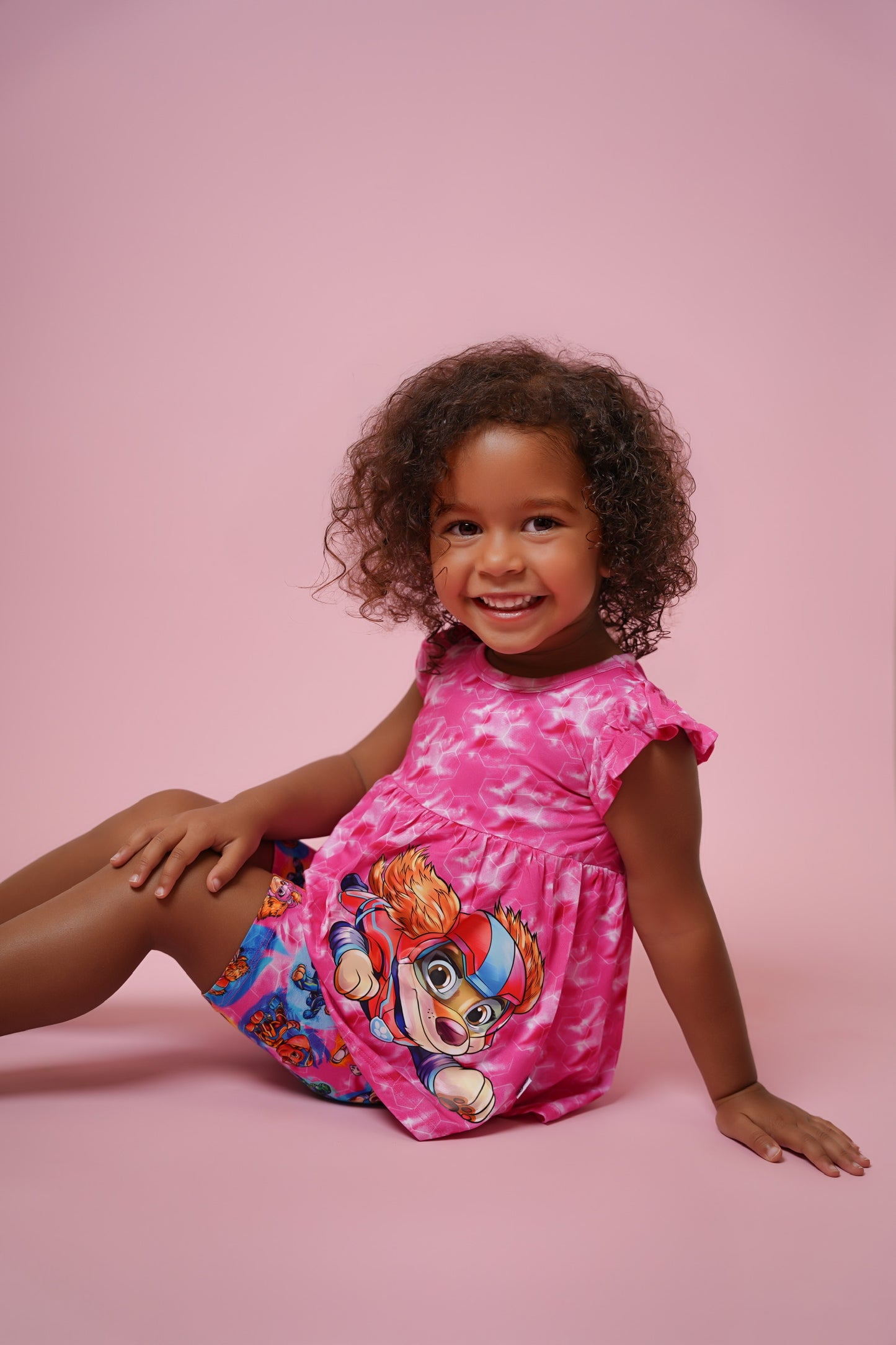 Ultimate Pups (Pink) L Peplum