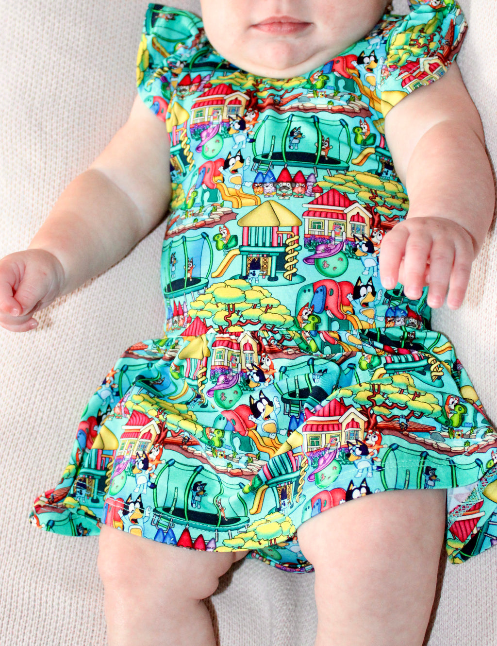 Doggy Playtime Bodysuit Twirl