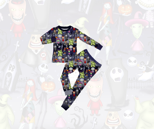 Nightmare Christmas Long Sleeve & Pants