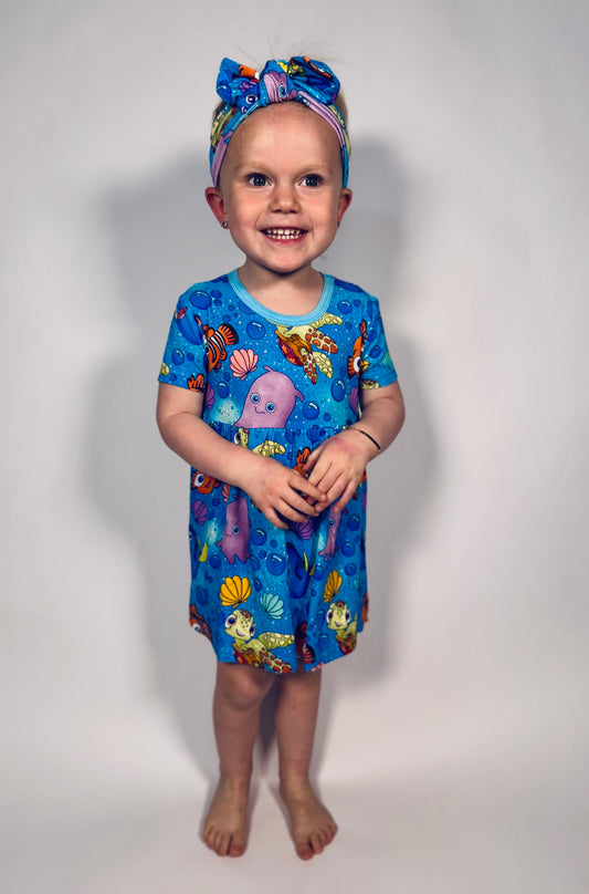Lucky Fin Bodysuit Twirl