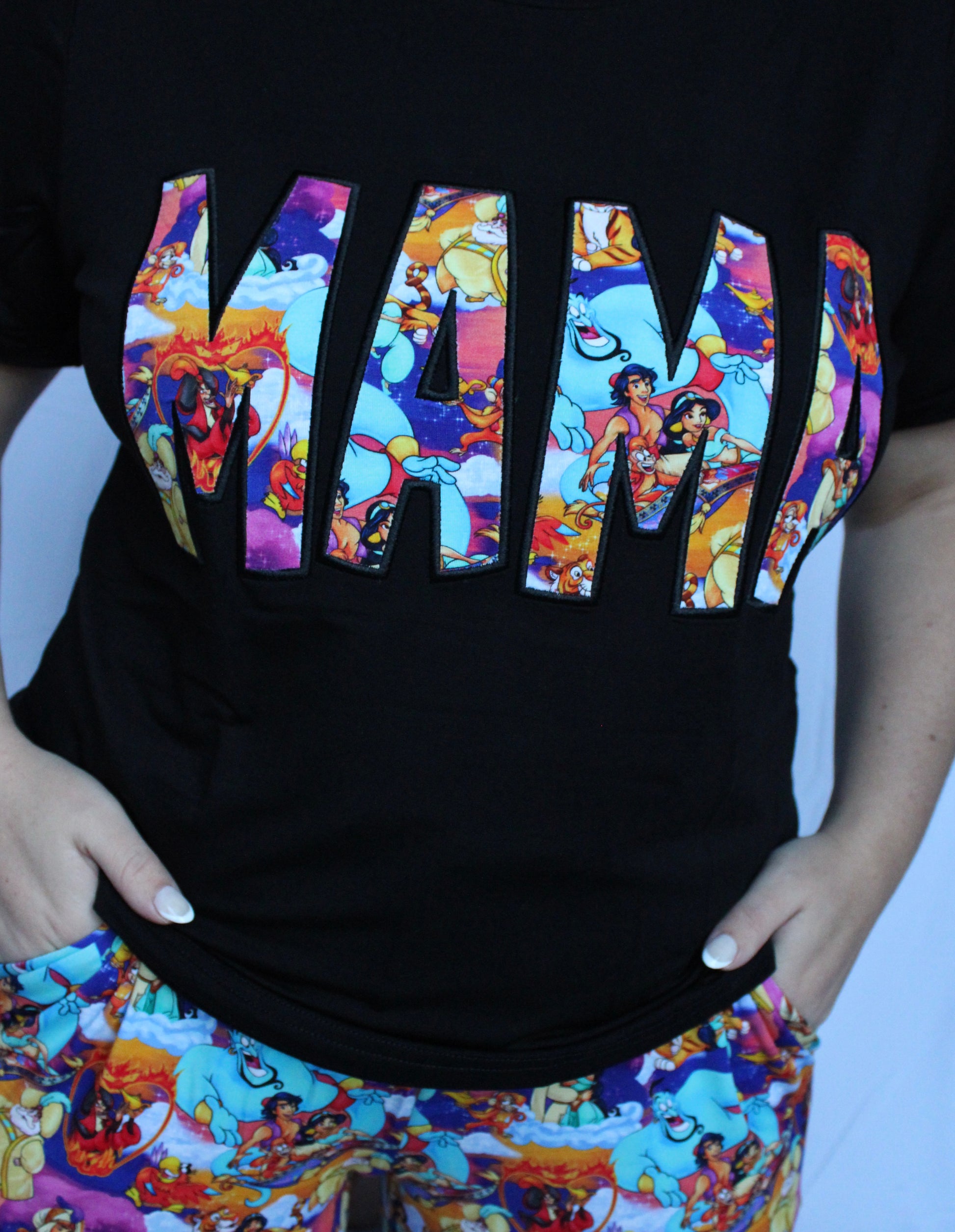 A Whole New World French Terry MAMA Shirt