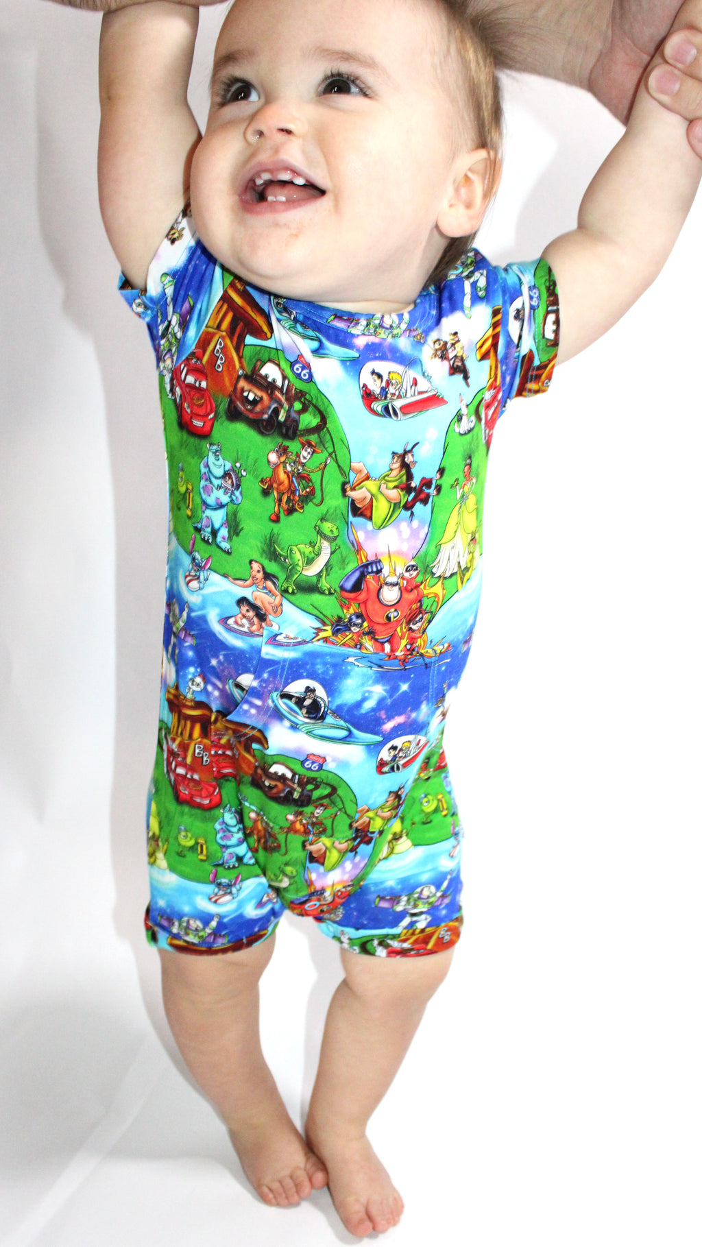 2000's Mashup Short Romper