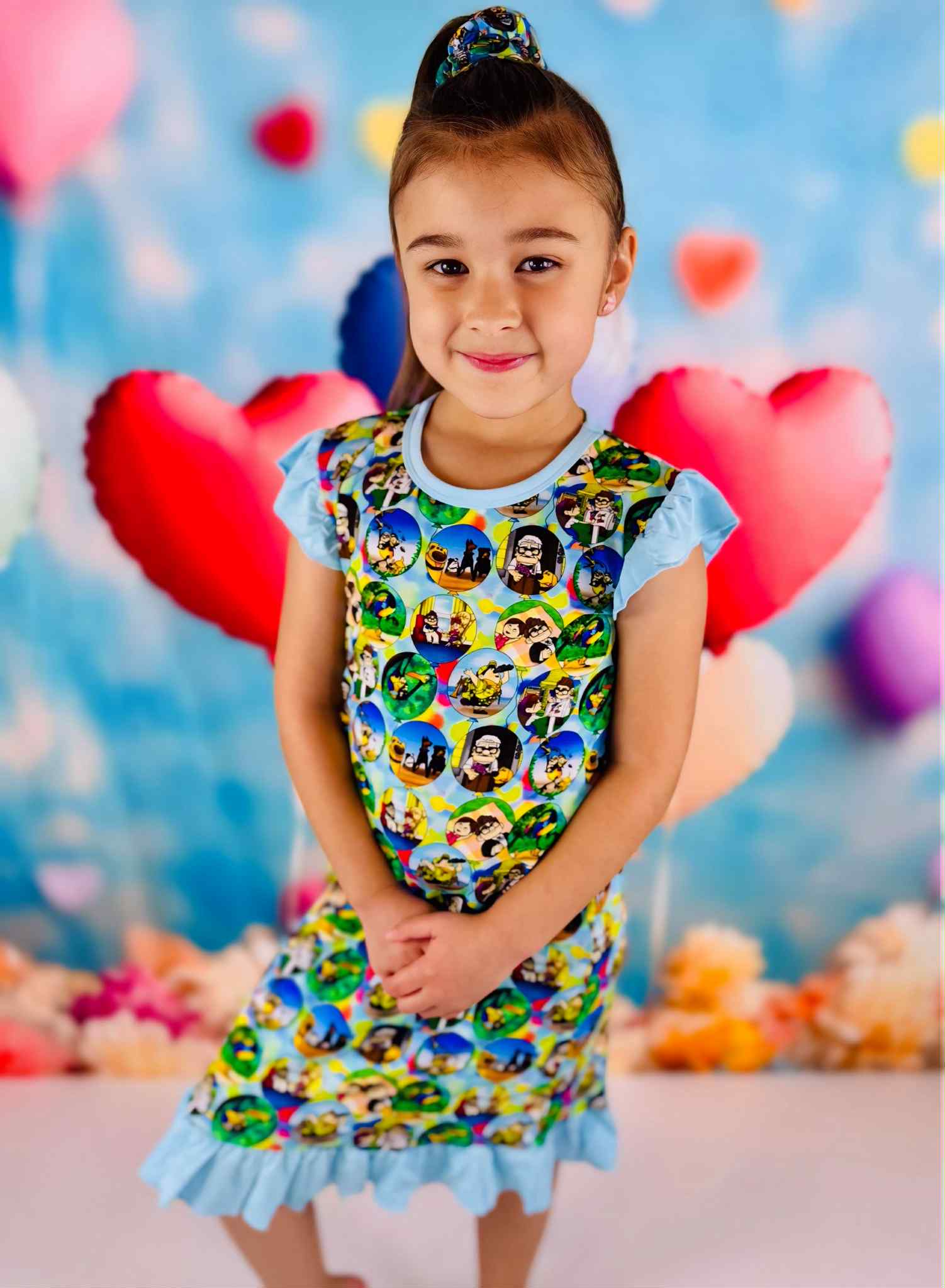 Balloon Ride Lounge Gown