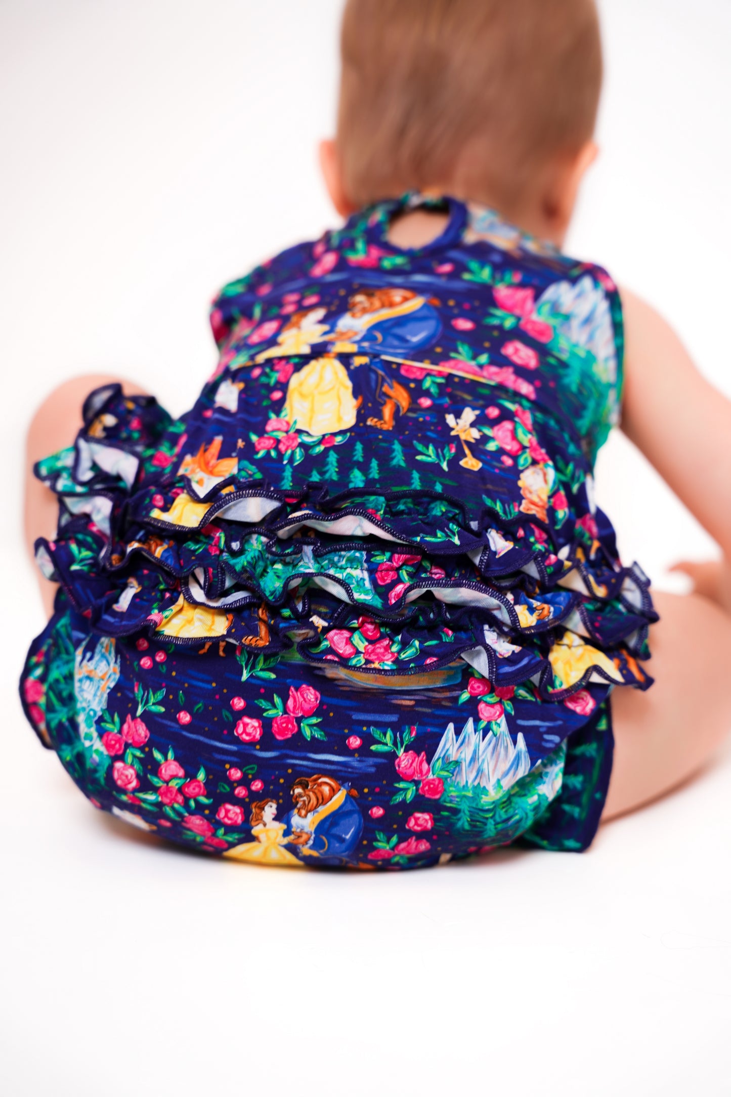 Beauty Bubble Ruffle Romper