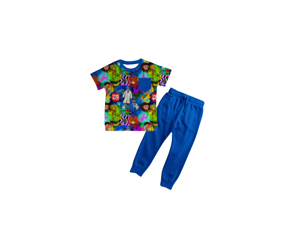 KAPOW Pocket Tee & Joggers