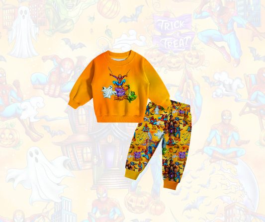 Halloween Hero Crewneck & Joggers Set