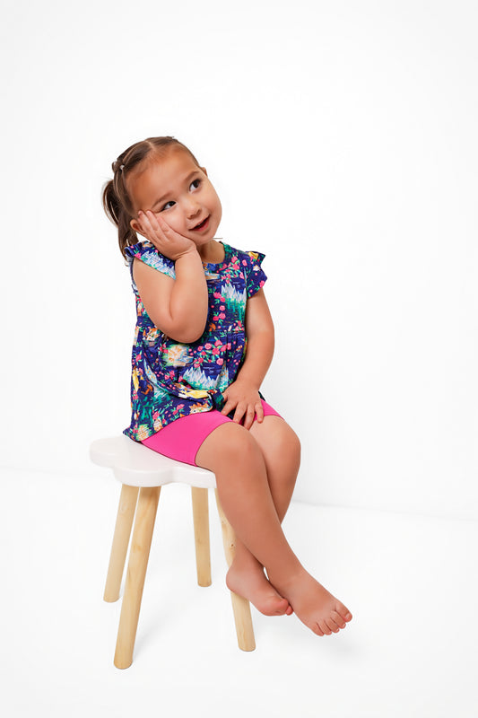 Beauty Peplum & Shorts Set