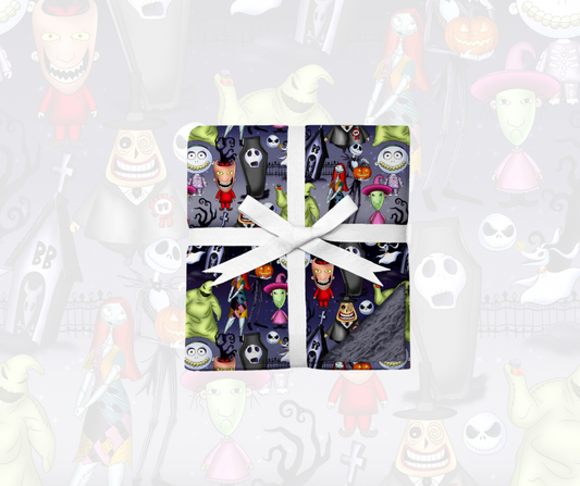 Nightmare Christmas 60x60 Plush Blanket