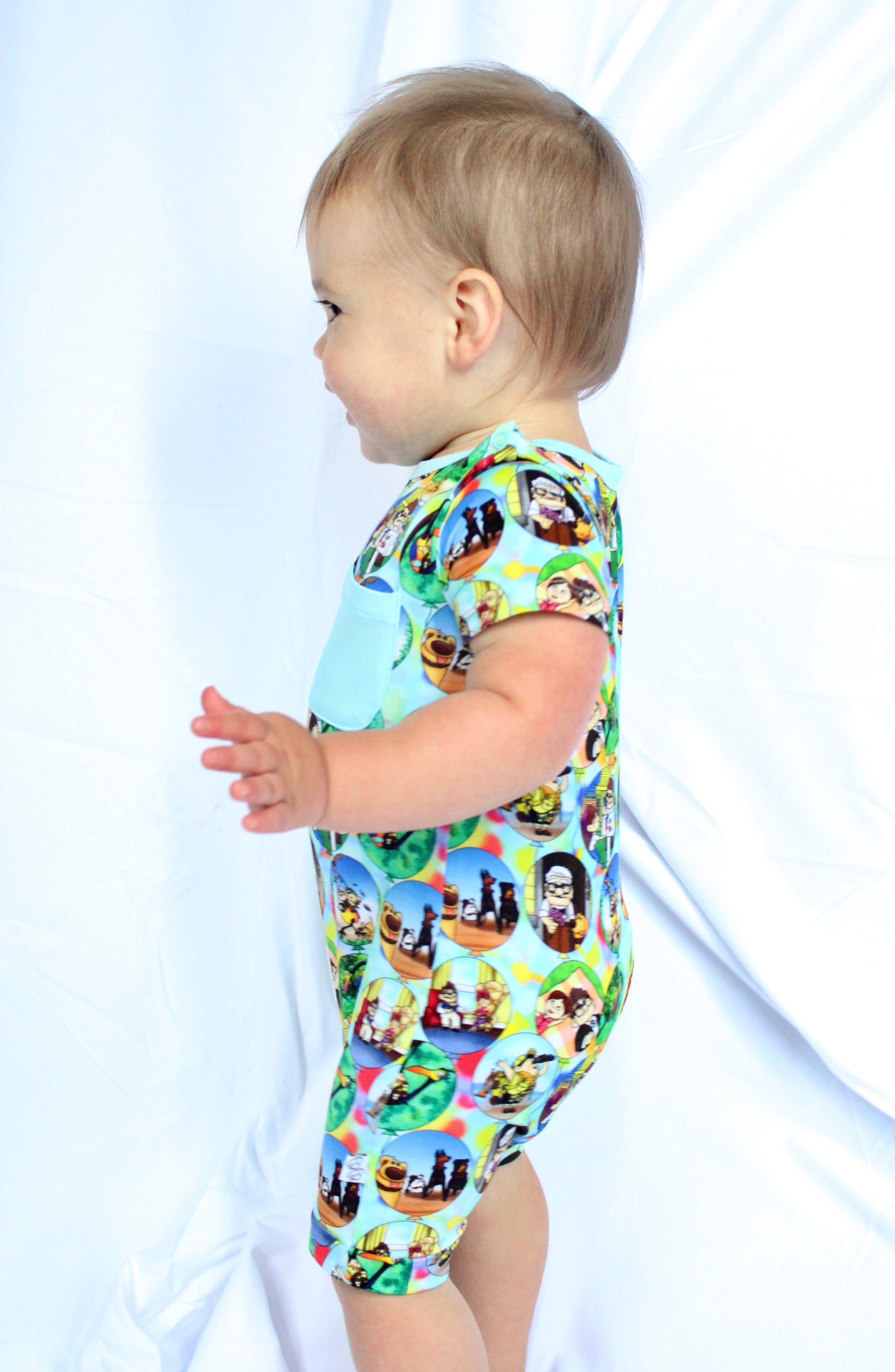 Balloon Ride Short Romper