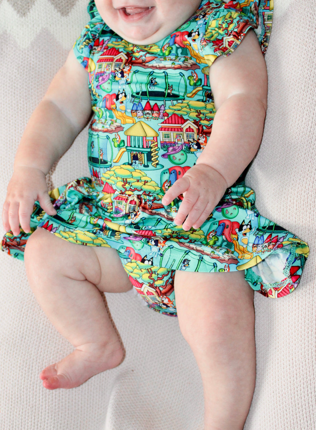 Doggy Playtime Bodysuit Twirl