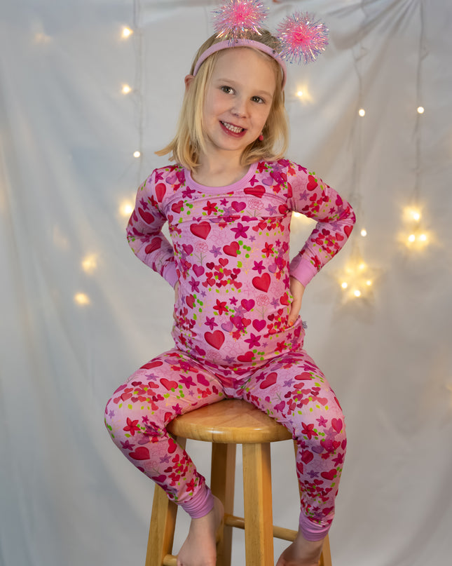 Blooming Love Long Sleeve Two Piece