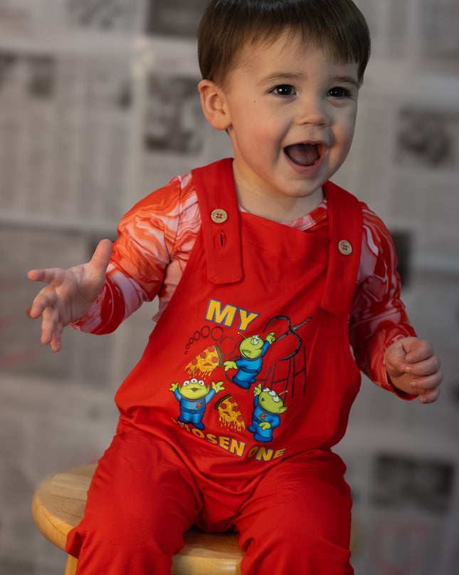 Chosen One Overalls & Long Sleeve Onesie