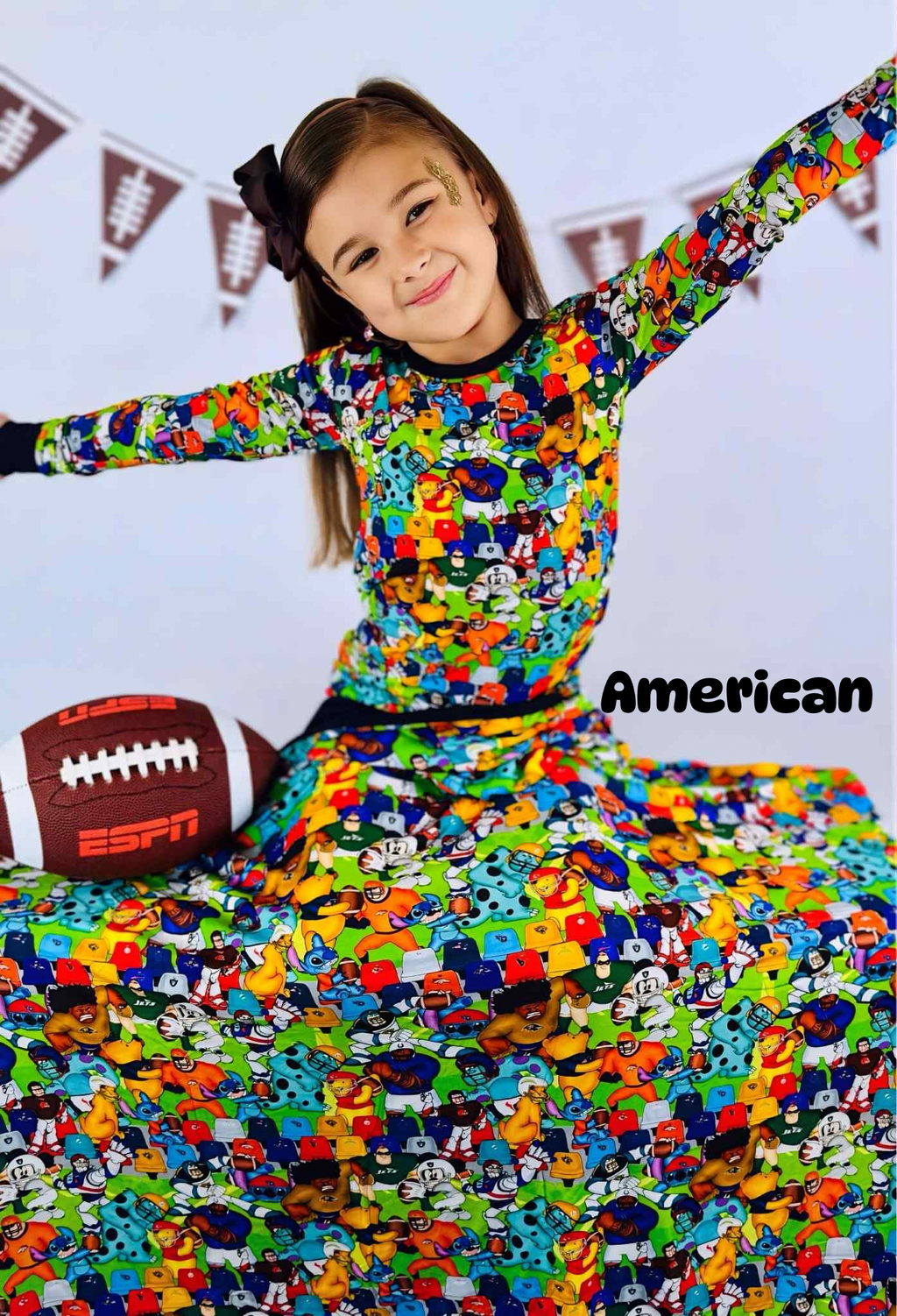 Football 60x60 Triple Layer Blanket