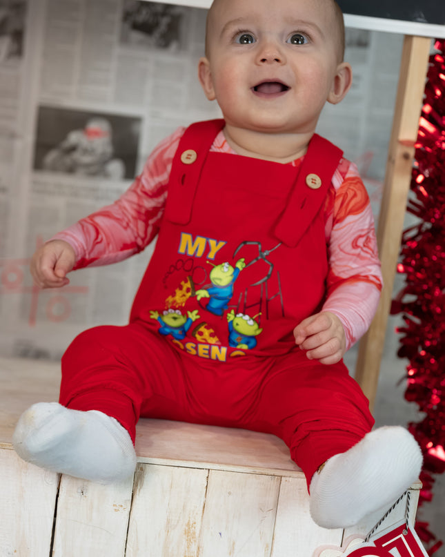 Chosen One Overalls & Long Sleeve Onesie