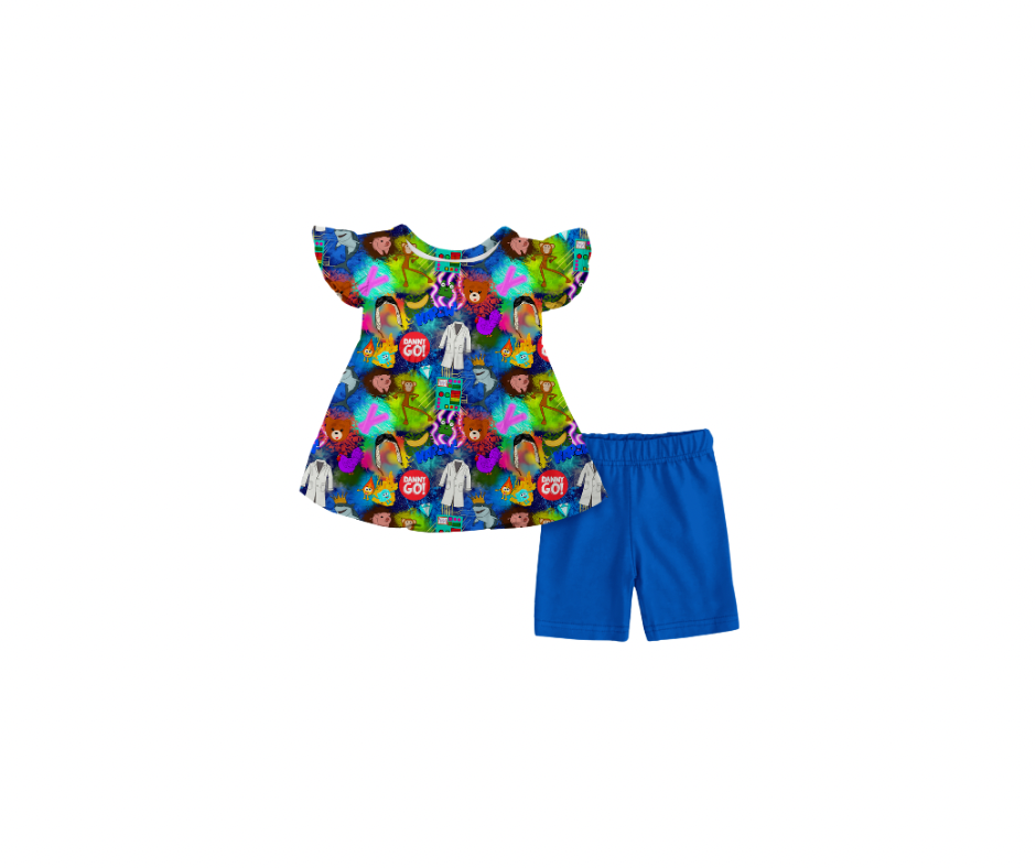 KAPOW Peplum Set