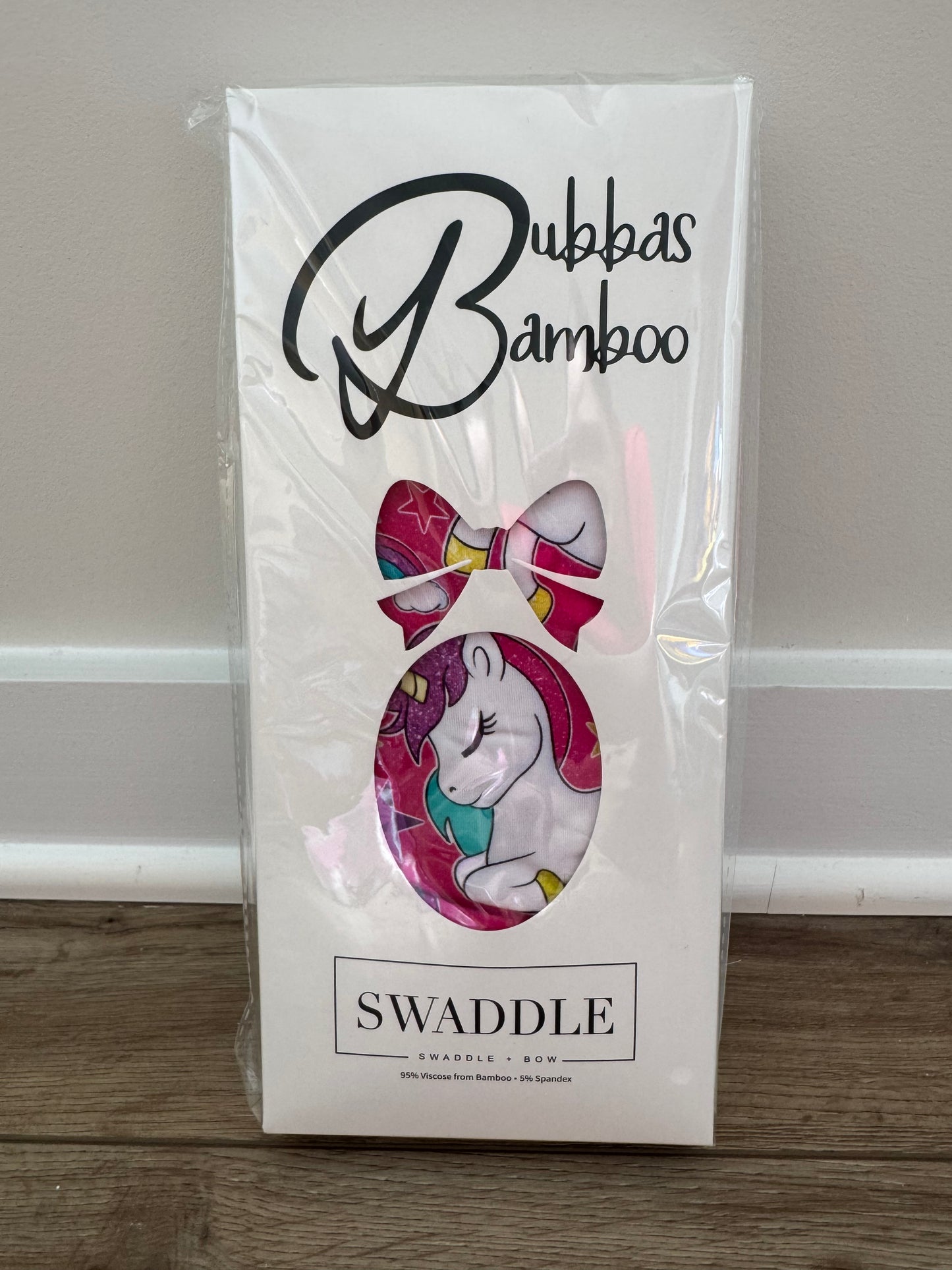 Pony Party Swaddle with Bow